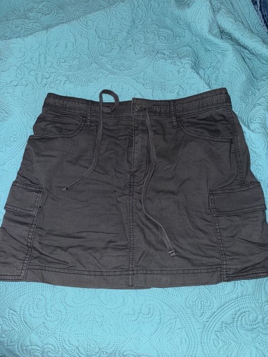 Hollister Dresses & Skirts - Hollister Black Cargo Mini Skirt